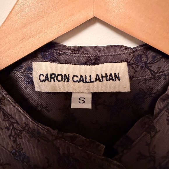 Caron Callahan silvery grey shirt dress - Picture 2 of 6